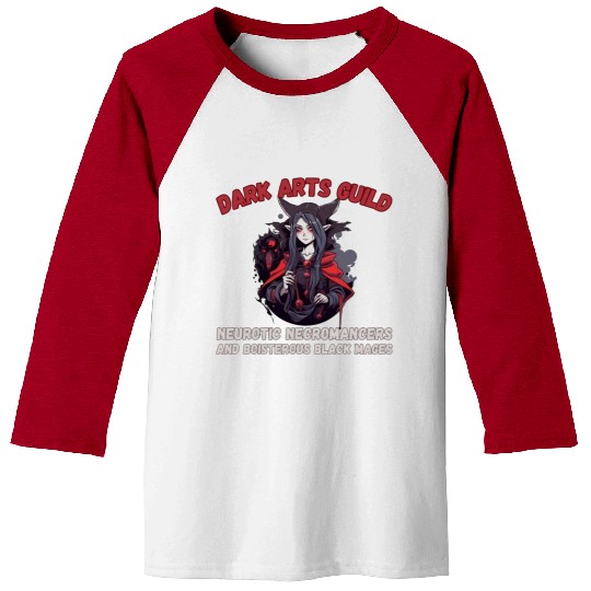 Dark Arts Guild, Necromancer Baseball Tees