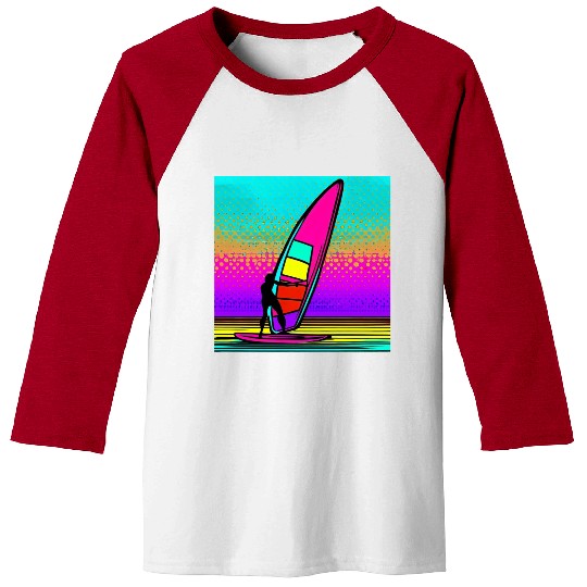 Windsurfing is freedom Baseball Tees