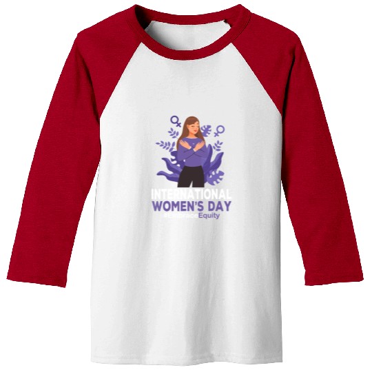 International Women's Day 2023 8 March IWD Embrace Baseball Tees