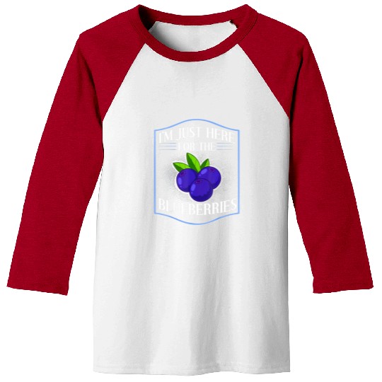 Blueberry Plant Blueberries Farmer Bush Tree Baseball Tees