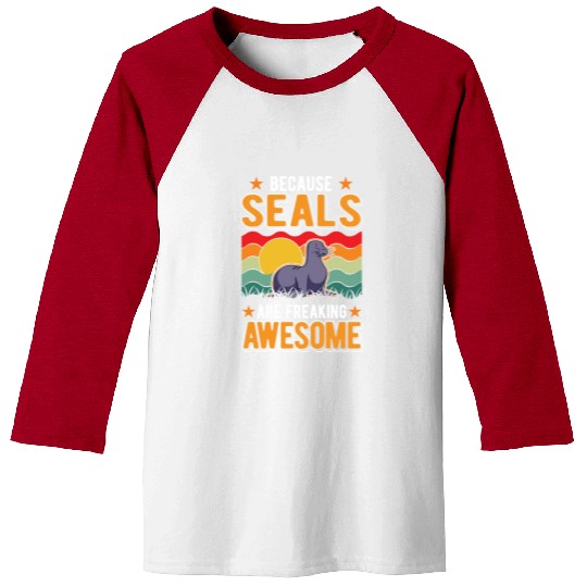 Seal Gift Sea Lion Baseball Tees