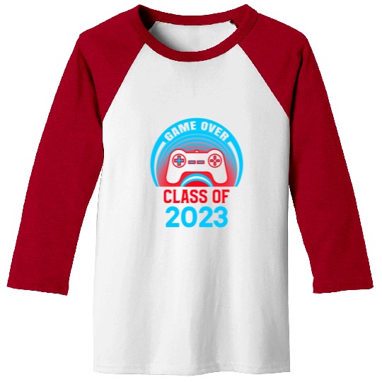 Funny Game Over Class Of 2023 Baseball Tees Students