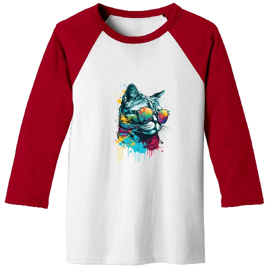 Cat Master Baseball Tees