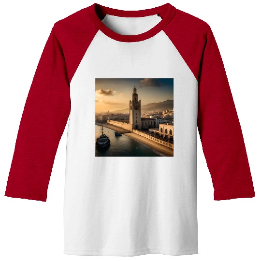 Fantasy pictures ,town Morocco ,city casablanca Baseball Tees