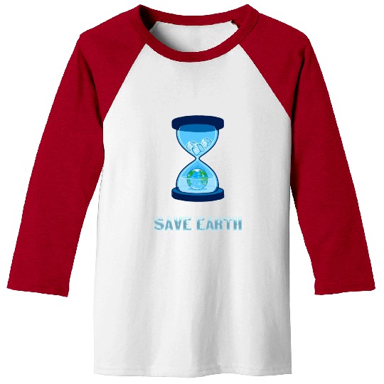 Vintage Save Planet Save Earth Distress gift Baseball Tees