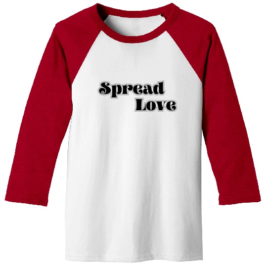 Spread Love Baseball Tees