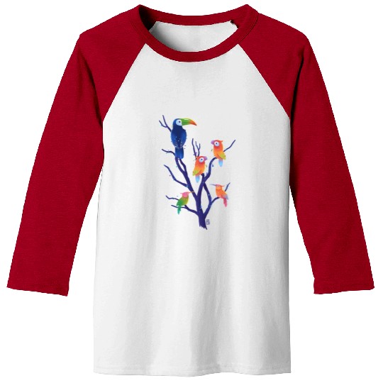 Birds Of Paradise Baseball Tees