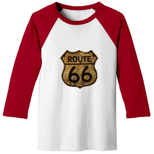 Route 66 USA Baseball Tees