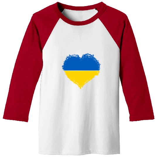 Ukraine Pride Feel Ukrainian Flag Colors Peace Baseball Tees