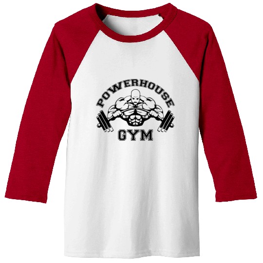 Powerhouse Gym Edition Baseball Tees