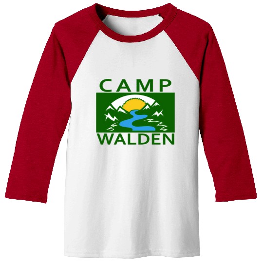 Camp Walden An Adventure A Summer Camp Baseball Tees