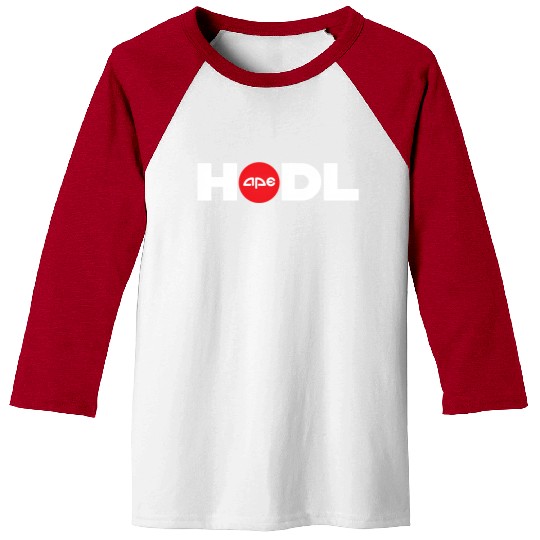 Ape Hodl Apes Together Strong Short Squeeze Baseball Tees