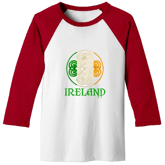 Celtic Knot Clover Ireland St Paddys Day Irish 202 Baseball Tees