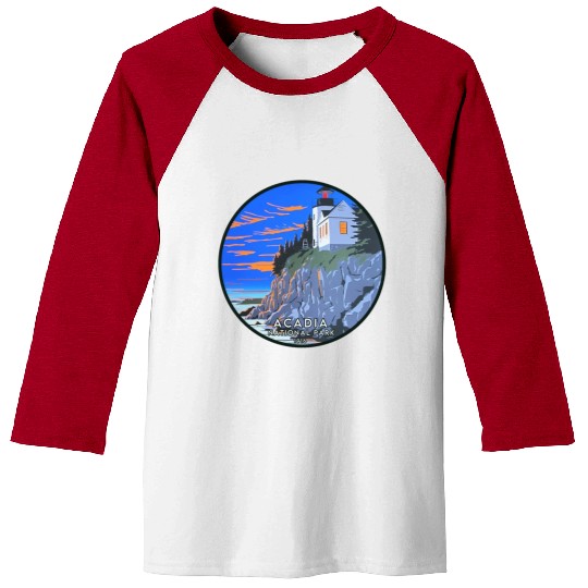 Acadia National Park Baseball Tees