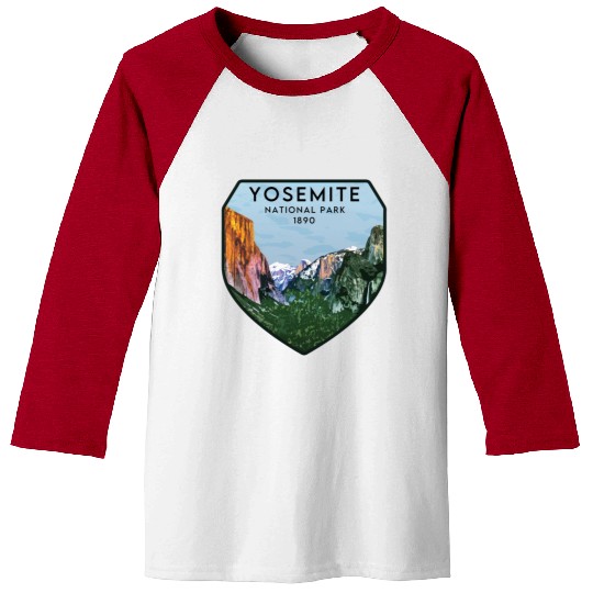 yosemite national park Baseball Tees
