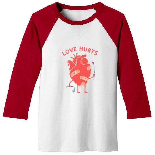 Love Hurts Baseball Tees