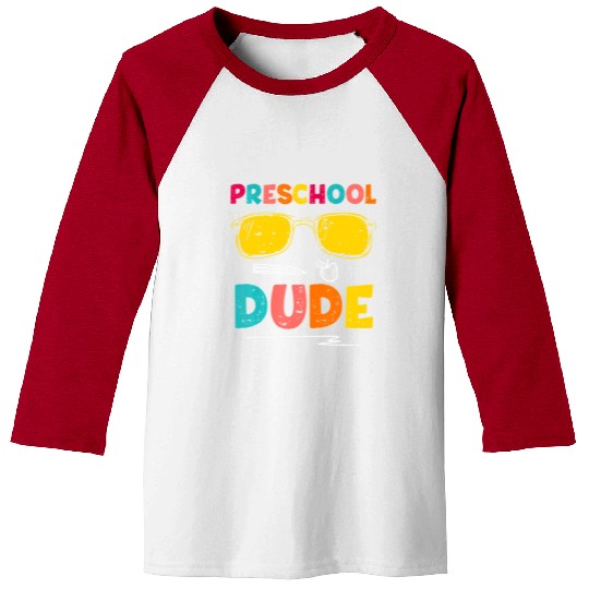 Vintage Hello Preschool Teacher Students Back To S Baseball Tees