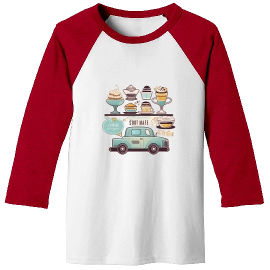Pastries and bakery: a delicious combination Baseball Tees