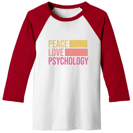 Psychology Psychoanalysis Psych Major Baseball Tees