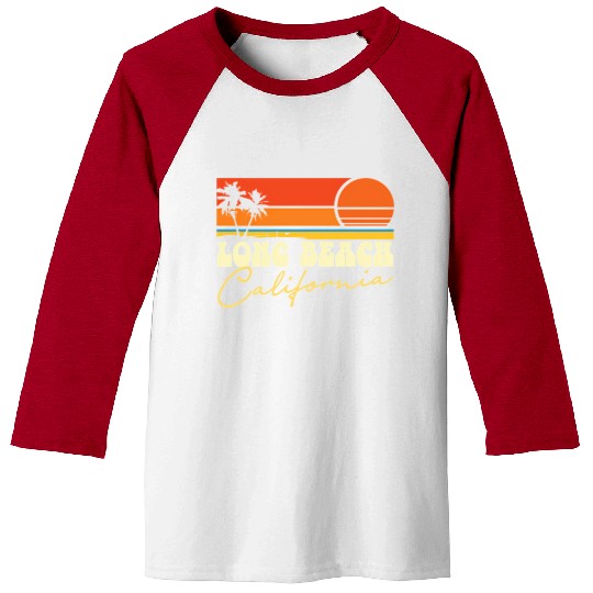 Long Beach California Baseball Tees