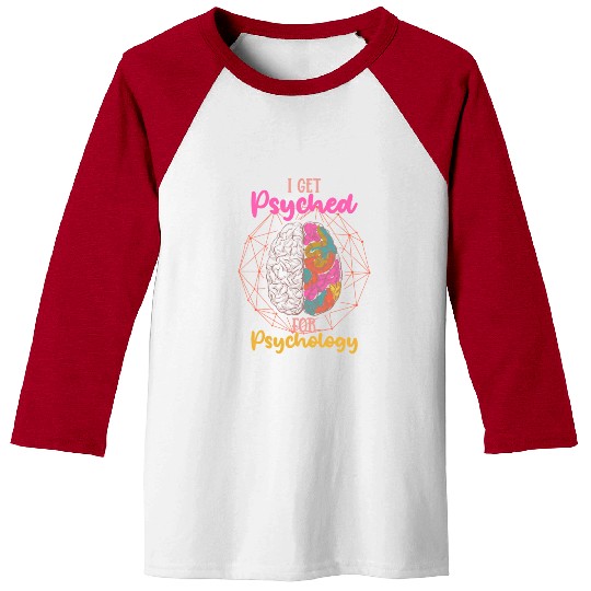 Neuroscientist Psychologist Brain Psychology Baseball Tees
