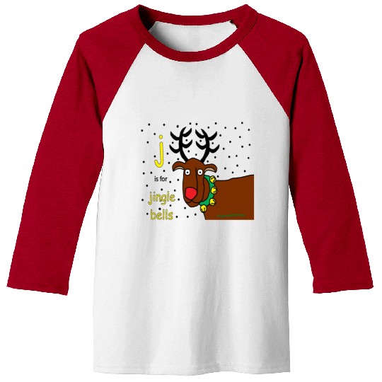 j is for jingle bells Baseball Tees