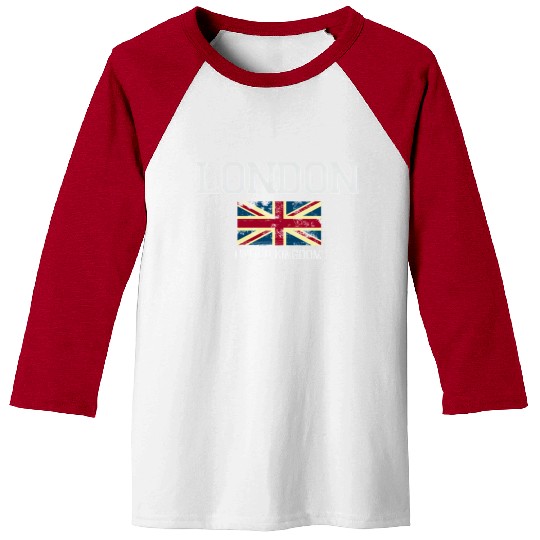 London England United Kingdom Baseball Tees