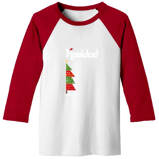 Feliz Navidad Spanish Ugly Baseball Tees