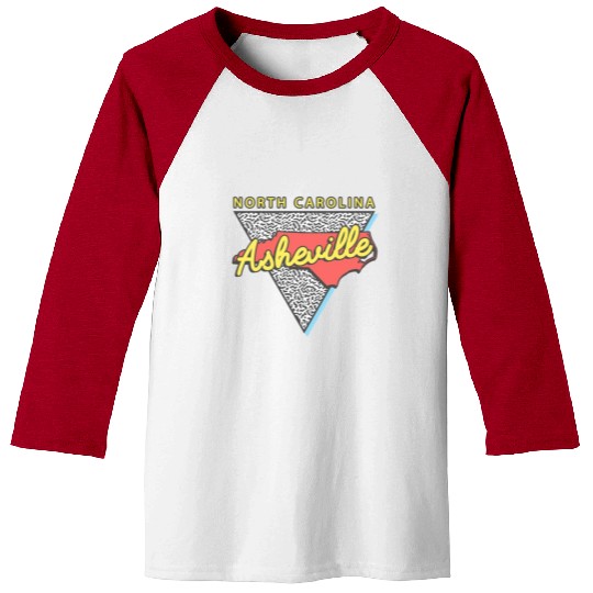 Asheville North Carolina Triangle Nc City Baseball Tees