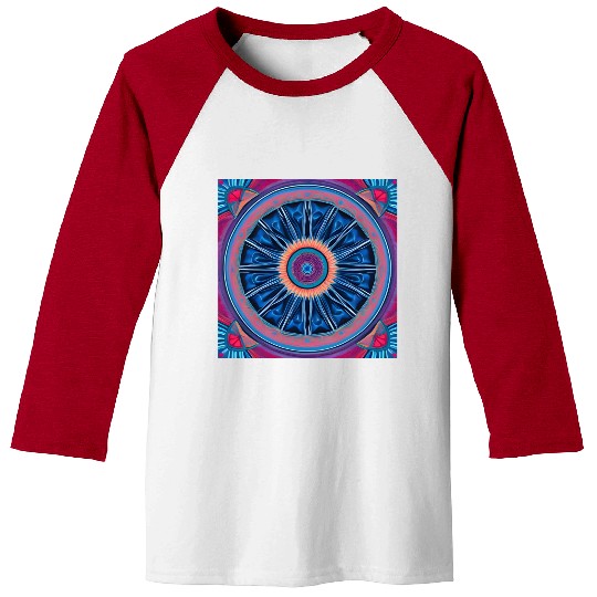 Unique Mandala V1 Baseball Tees