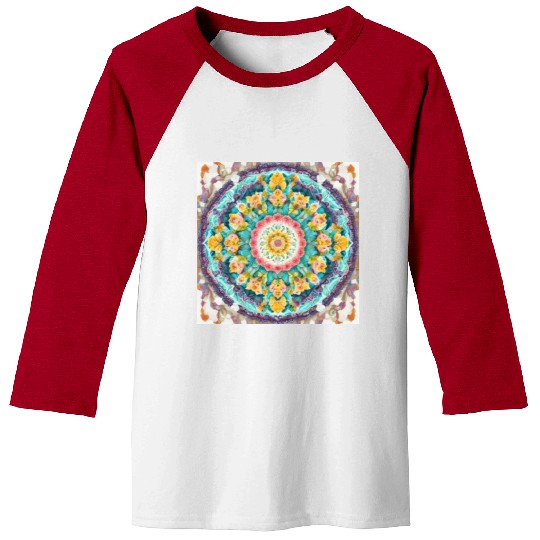 Unique Mandala V3 Baseball Tees