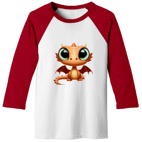 Big Eyes Dragon Baseball Tees