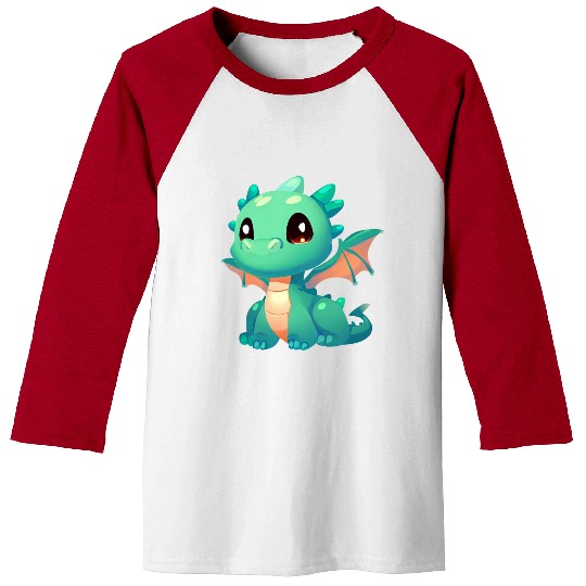 Puppy Dragon Baseball Tees