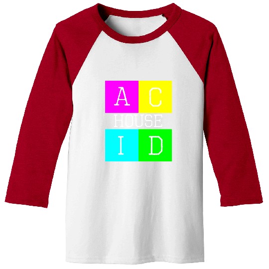 Acid house logo Baseball Tees