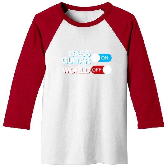 Bass Guitar Baseball Tees