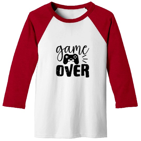 Game Over Funny Baseball Tees