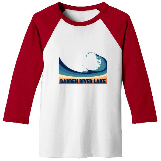 Barren River Lake Kentucky Boating Sailing Fishing Baseball Tees