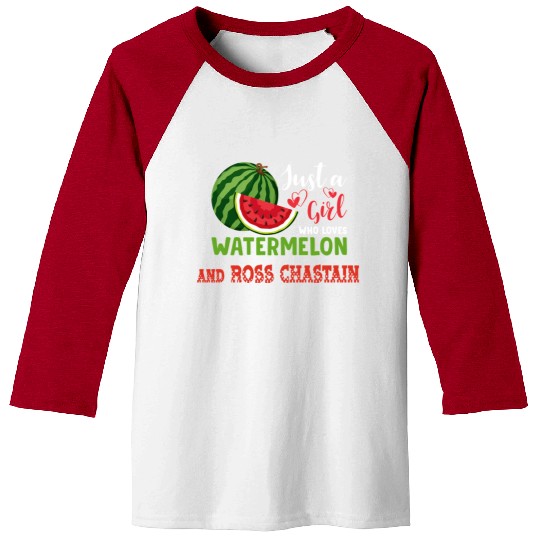 Just A Who Loves Watermelon And Ross Chastain Baseball Tees