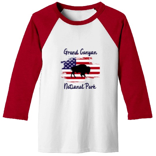 grand canyon national park buffalo Baseball Tees gifts
