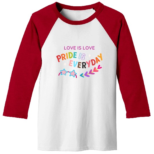 LGBT Pride Gay and Lesbian Mardi Gras Baseball Tees