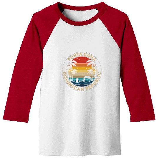 Punta Cana Dominican Republic Reminder Baseball Tees