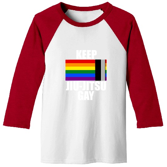 Keep Jiu Jitsu Gay LGBT LGBTQ Pride Month 2023 Baseball Tees