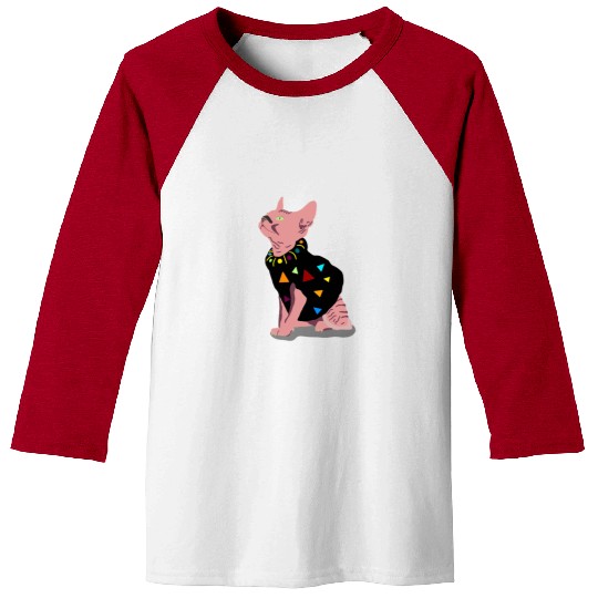 pink cute cat meowed funny meowdy cowboy for you Baseball Tees