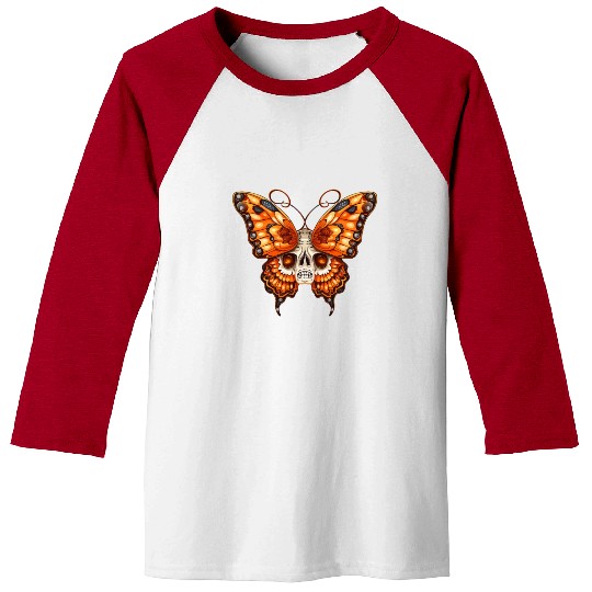 Butterfly Halloween Trick Or Treat Insect Lover Baseball Tees