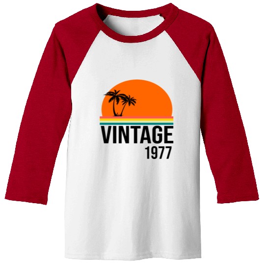 Vintage 1977 Baseball Tees