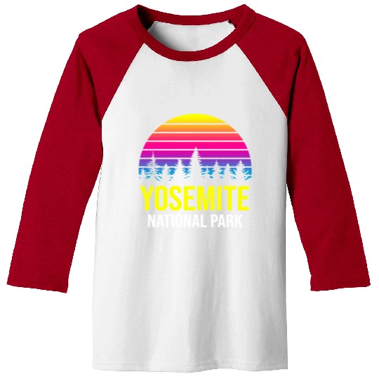 Yosemite National Park Baseball Tees
