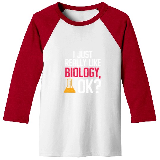 Biology Gift Biologist Baseball Tees