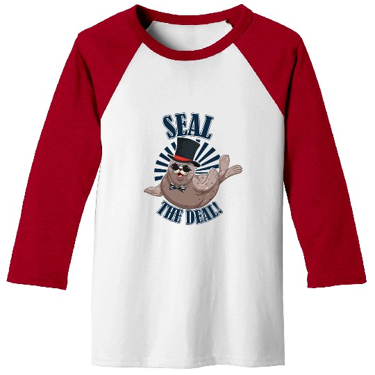 Seal The Day | Funny Motivational Seal Quotes Baseball Tees