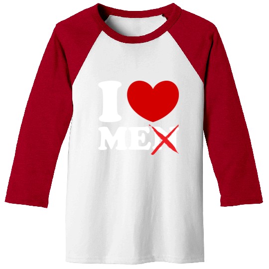 I Love Me I Heart Me Motivational Self Love Men Baseball Tees