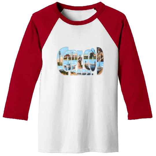Cape Cod Massachusetts Ma Baseball Tees